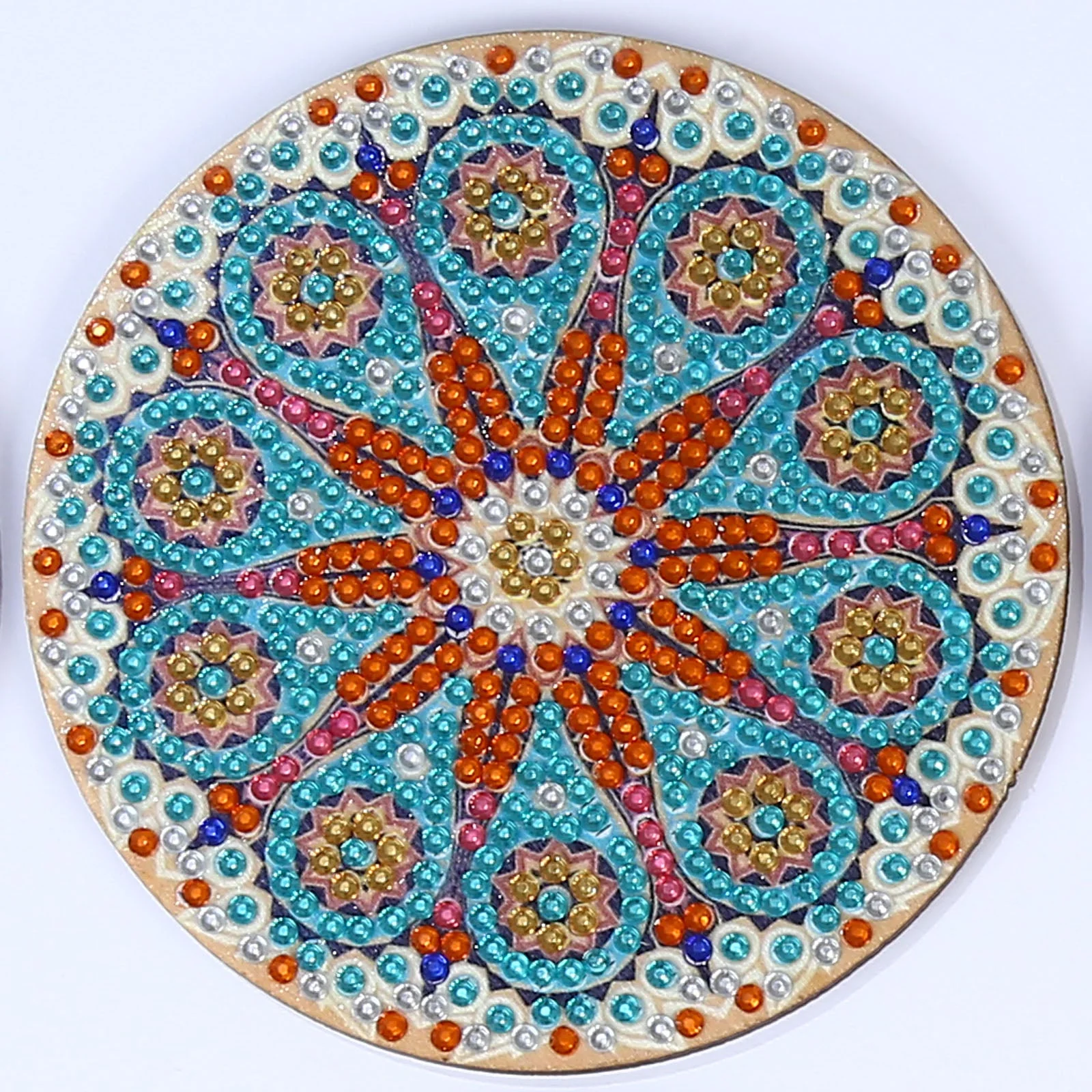 Diamond Painting Mandala Coasters & Stand - Image 3