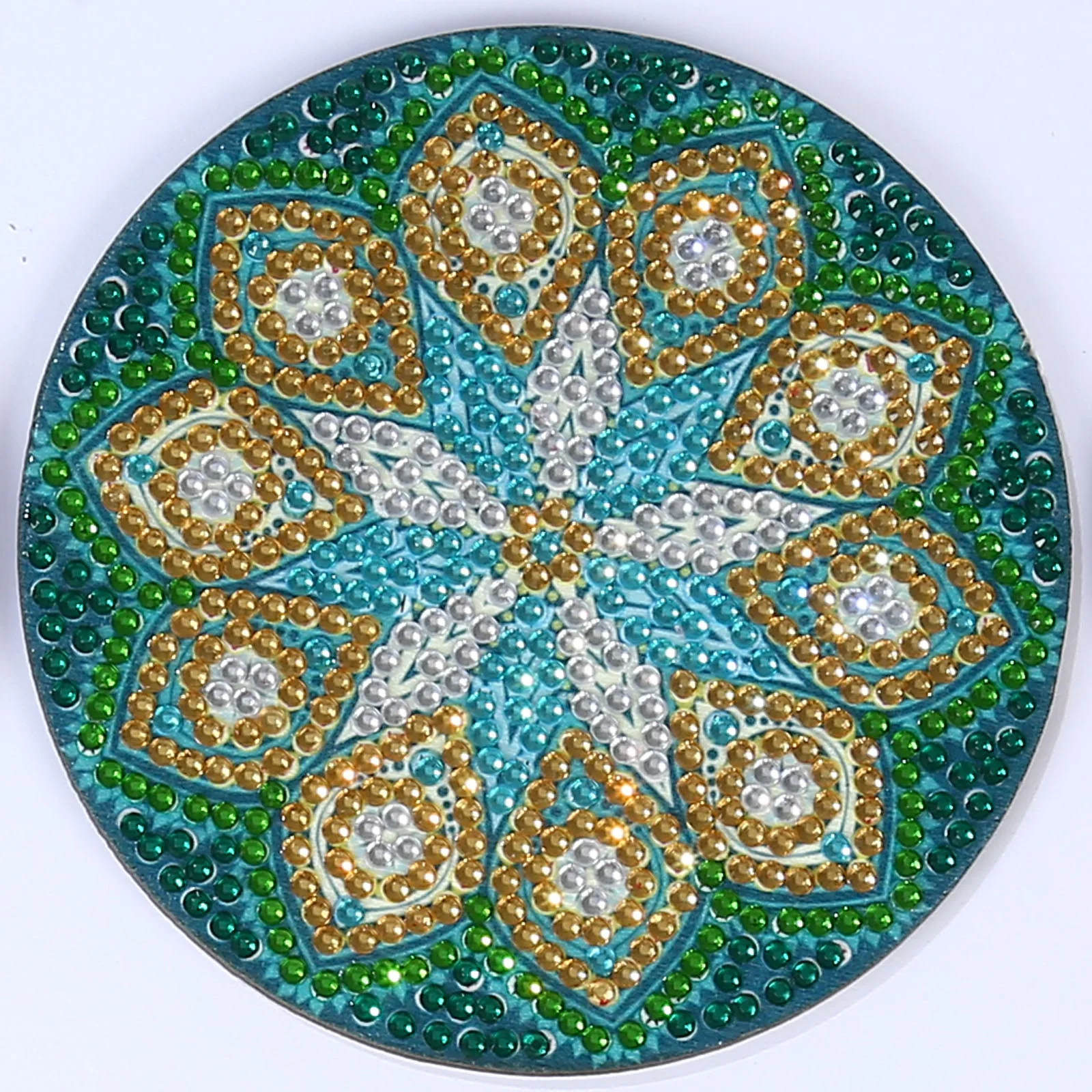 Diamond Painting Mandala Coasters & Stand - Image 4