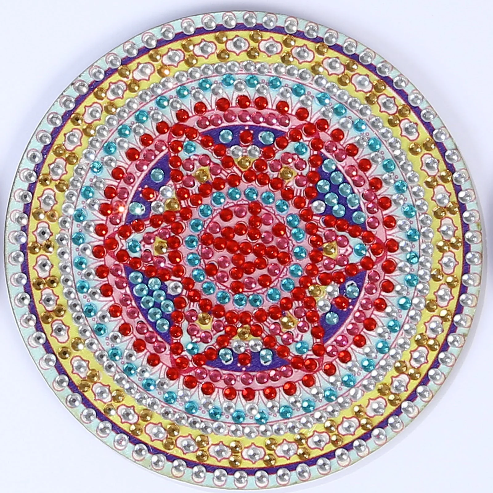 Diamond Painting Mandala Coasters & Stand - Image 7