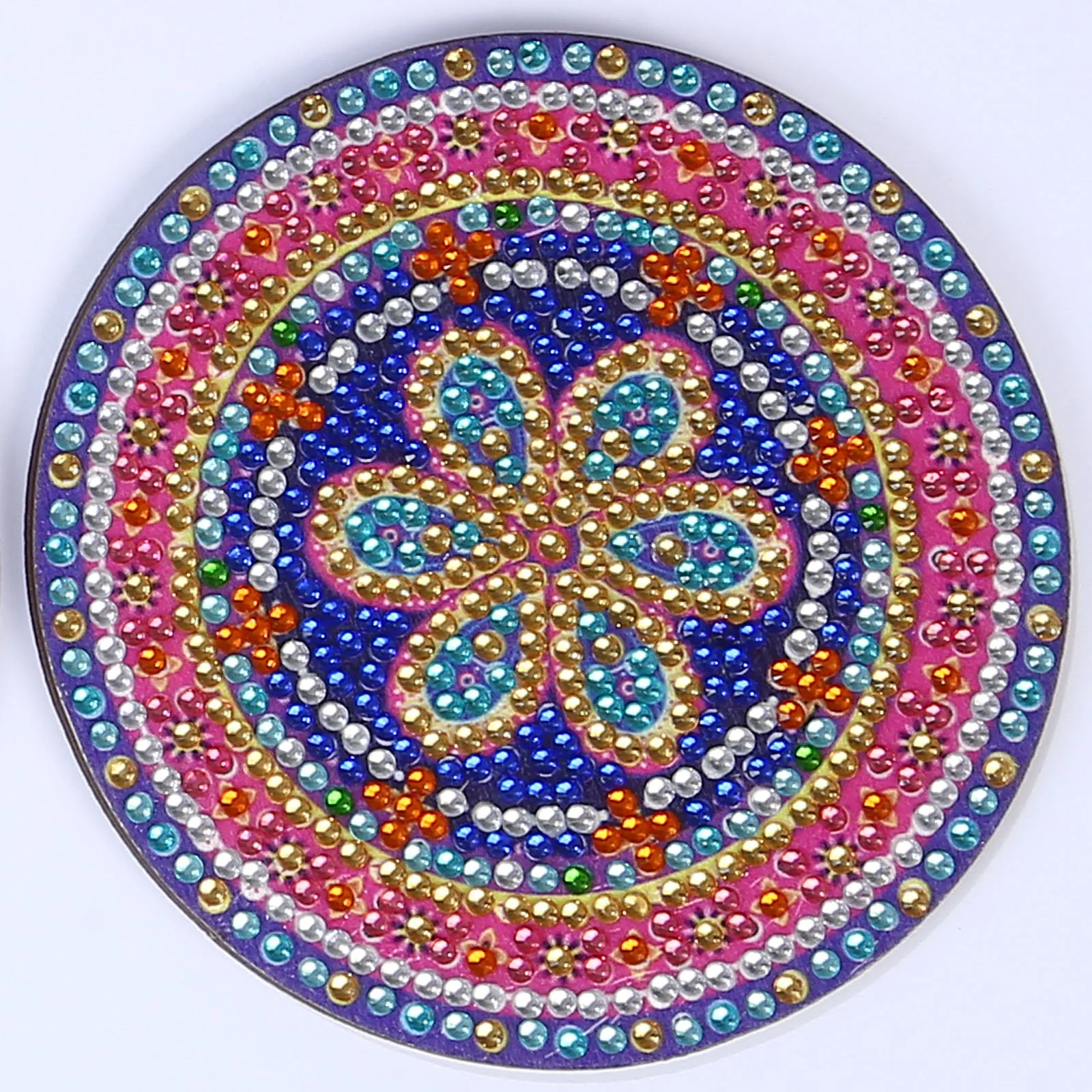 Diamond Painting Mandala Coasters & Stand - Image 9