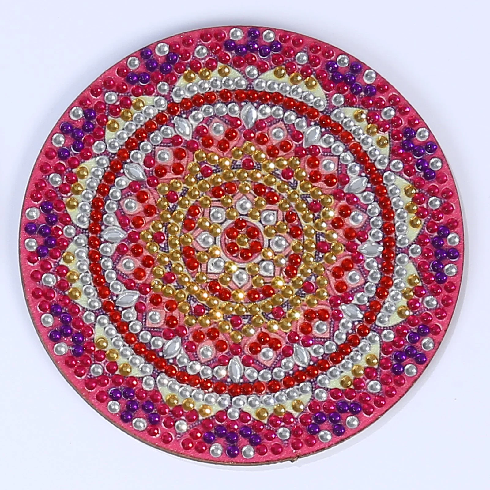 DIY Diamond Painting Coasters - Mandala Art - Image 3