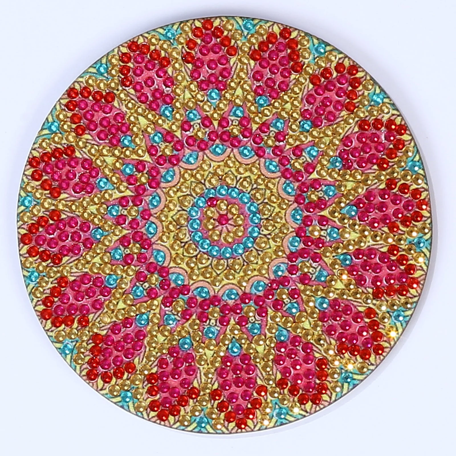 DIY Diamond Painting Coasters - Mandala Art - Image 9