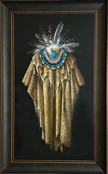 Dress & Feathers - Art by Lee Bogle
