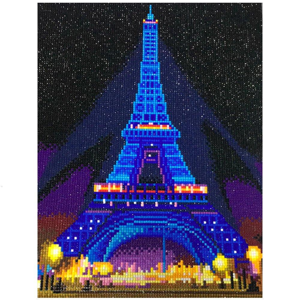 Eiffel Tower LED Diamond Kit