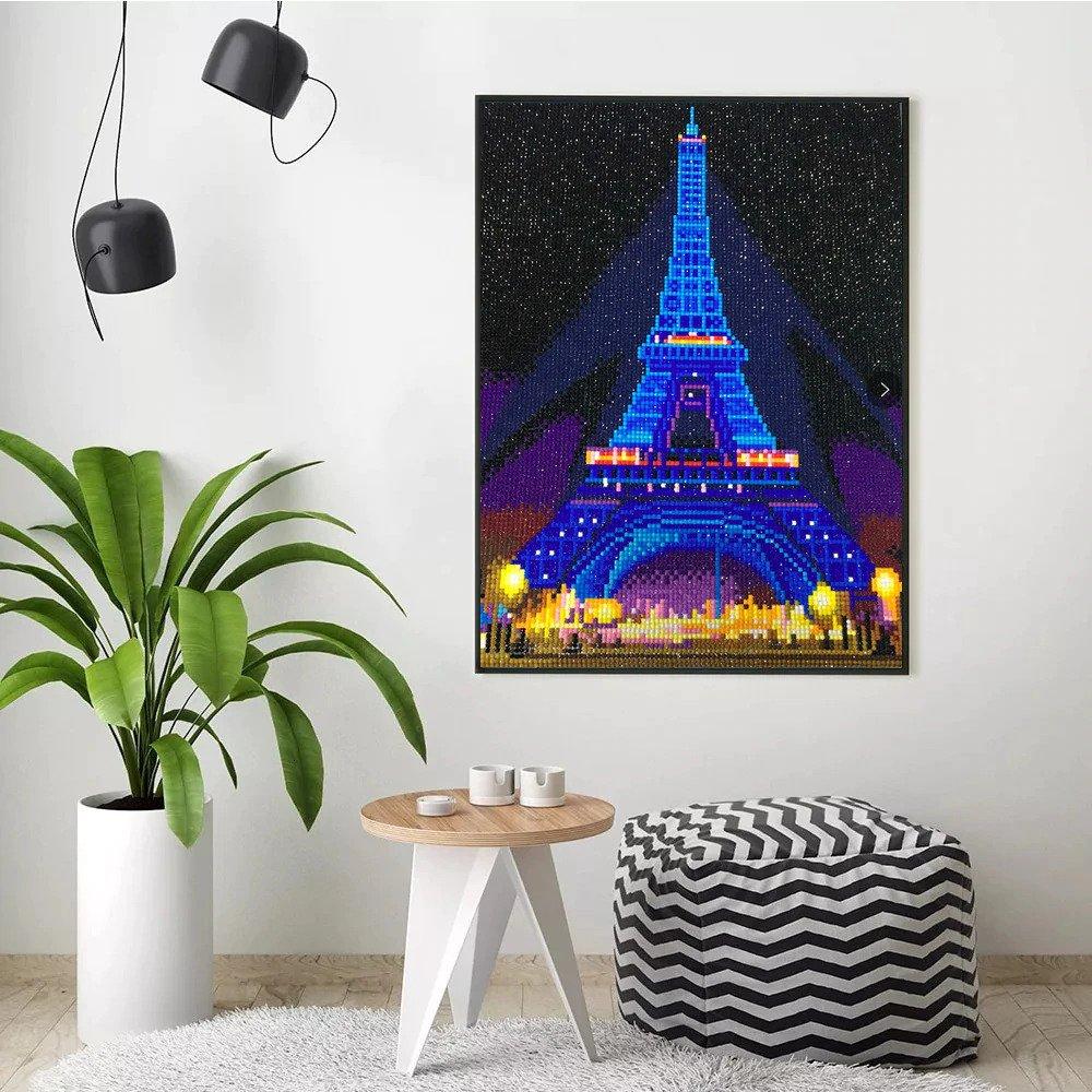 Eiffel Tower LED Diamond Kit - Image 2