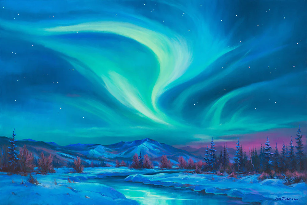 Emeralds and Ice - Art by Jonn Einerssen