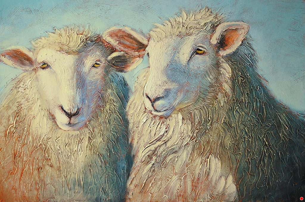 Ewe’ll Thread Softly - Art by Linda Wilder