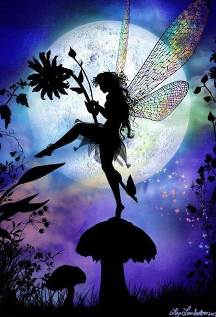 Fairy in the Forest DIY Diamond Painting - Image 2