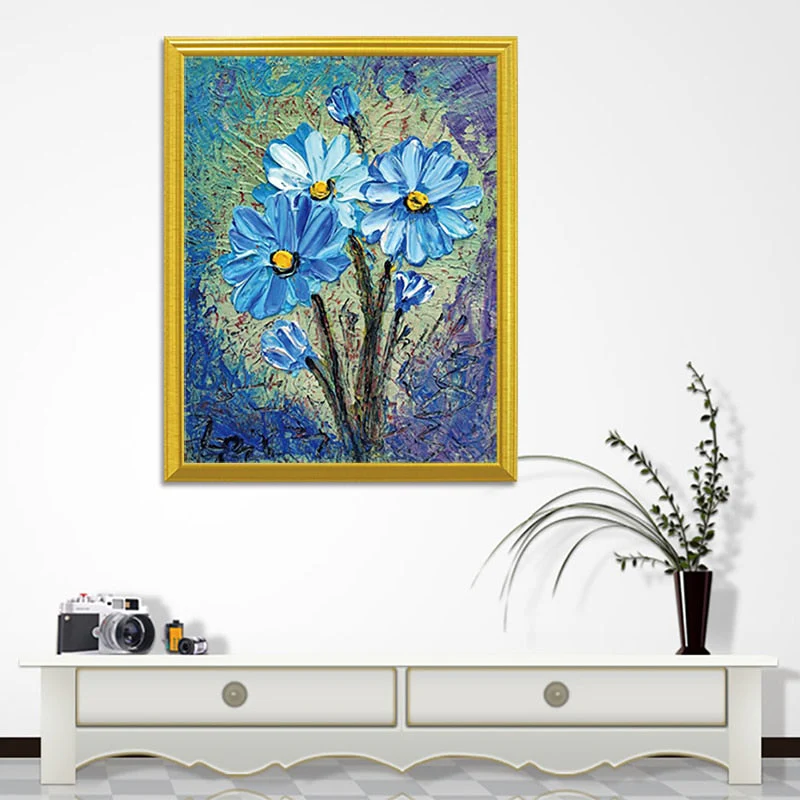 Flower Art DIY Diamond Painting - Image 2