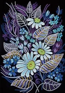 Flowers Special Diamonds Glow at Night Painting - Image 2