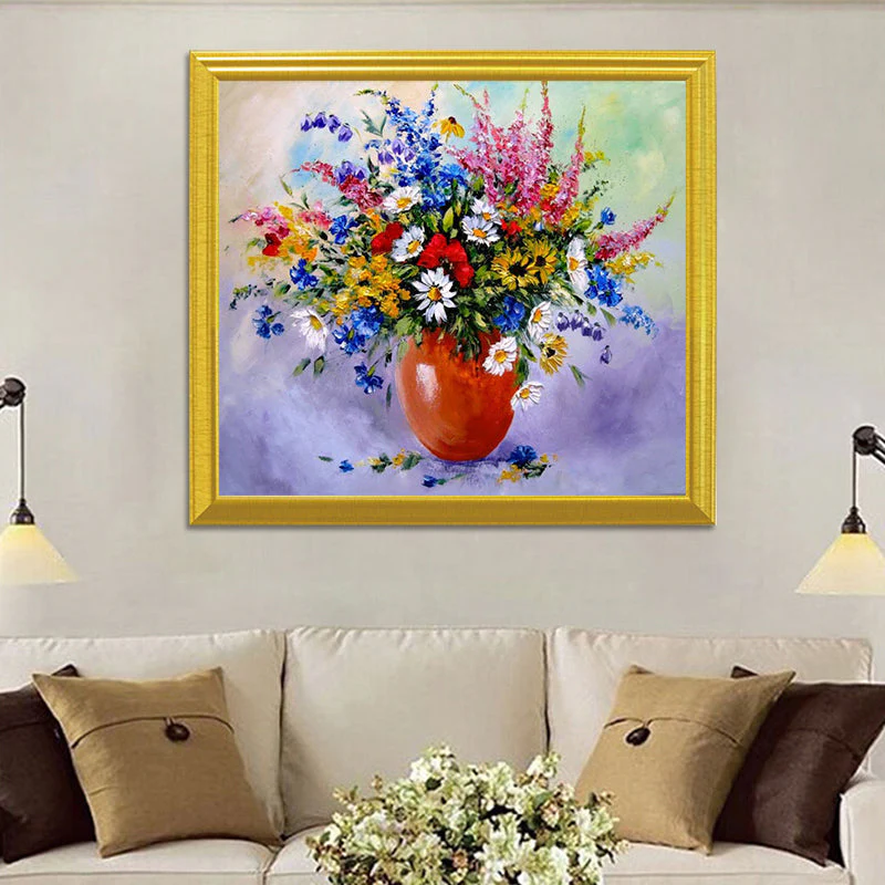 Fresh Flowers DIY Painting - Image 2