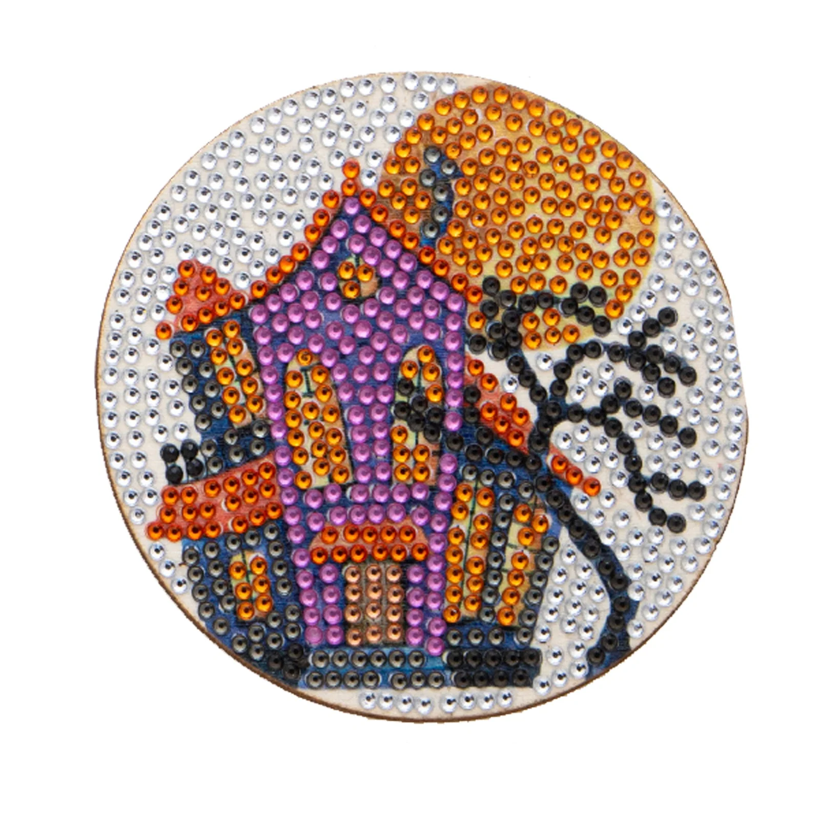 Halloween Table Coasters - Paint with Diamonds - Image 11