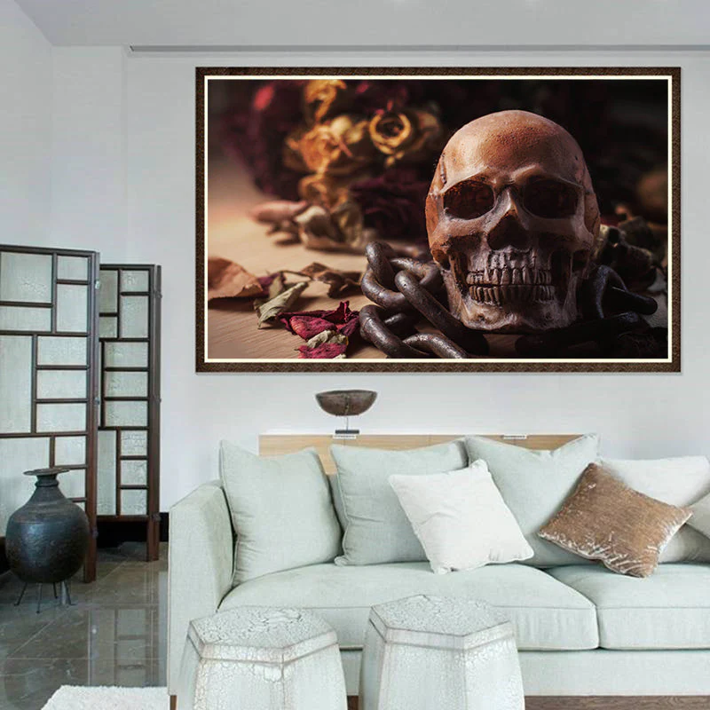 Human Skull DIY Diamond Painting - Image 2