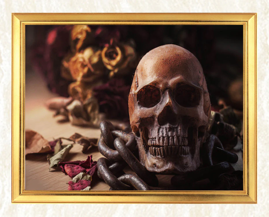 Human Skull DIY Diamond Painting - Image 3