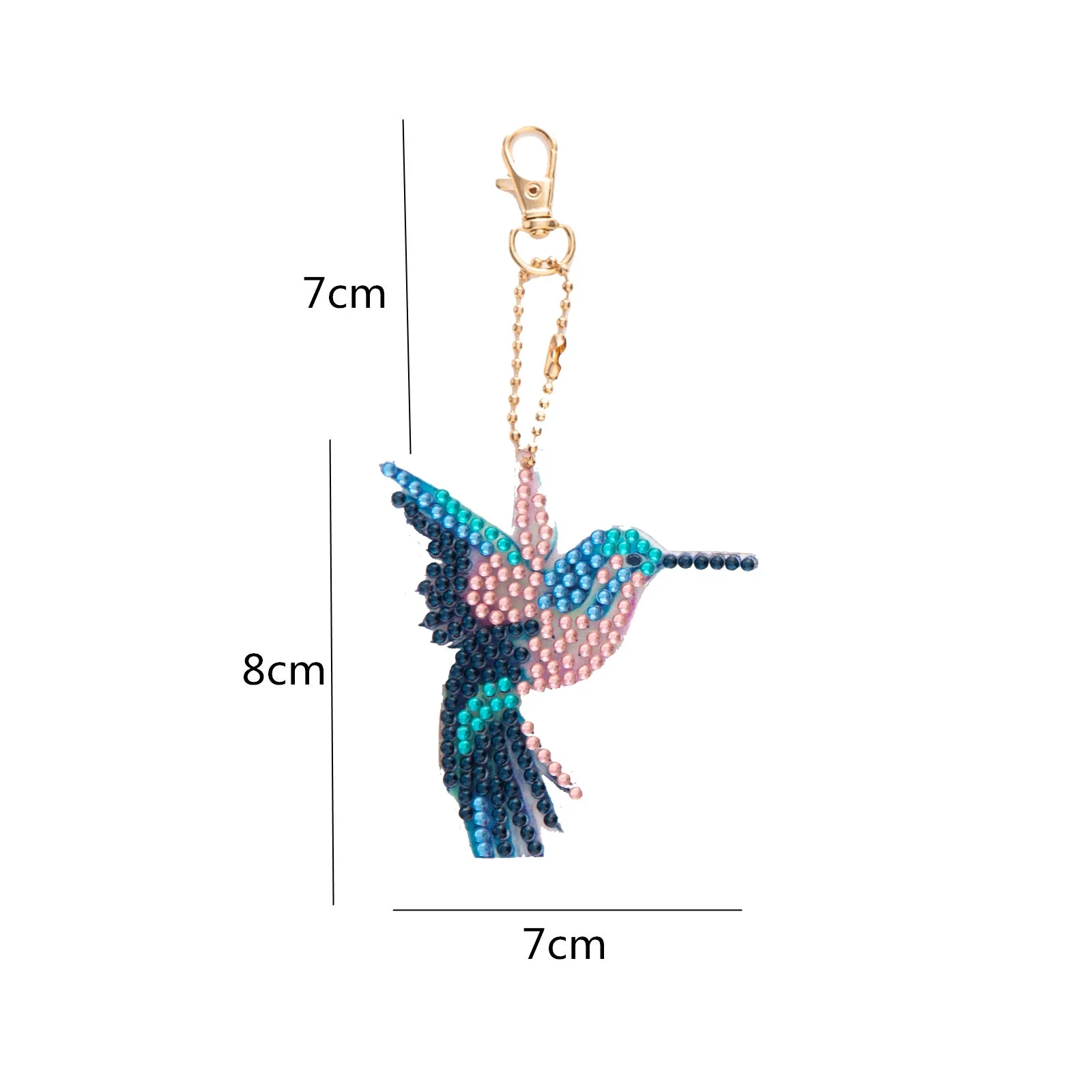 Humming Birds - Diamond Painting Keychains - Image 3