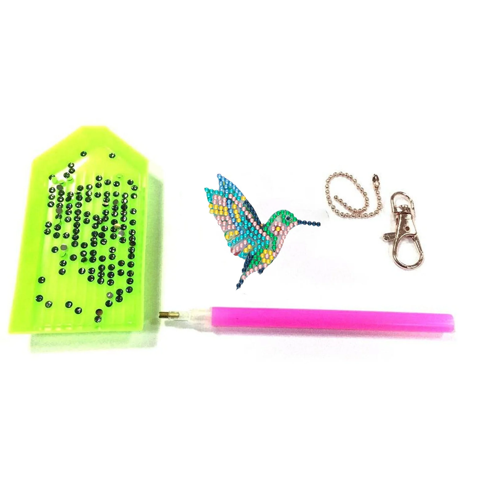 Humming Birds - Diamond Painting Keychains - Image 4