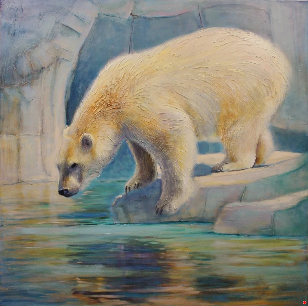 Icy Contemplation - Art by Linda Wilder