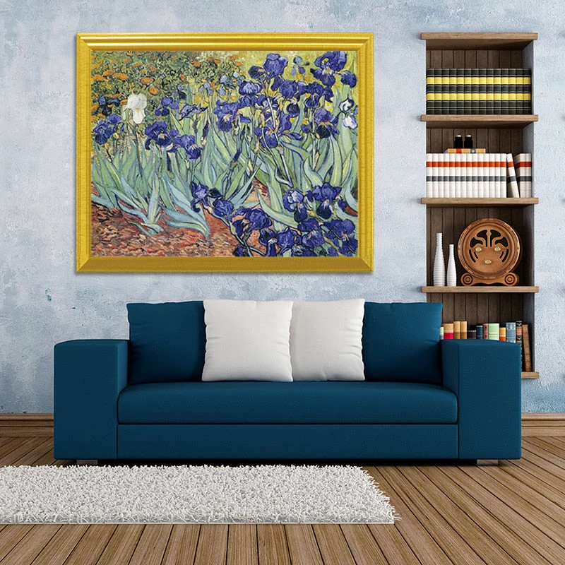 Irises DIY Diamond Painting  - Vincent Van Gogh - Image 2