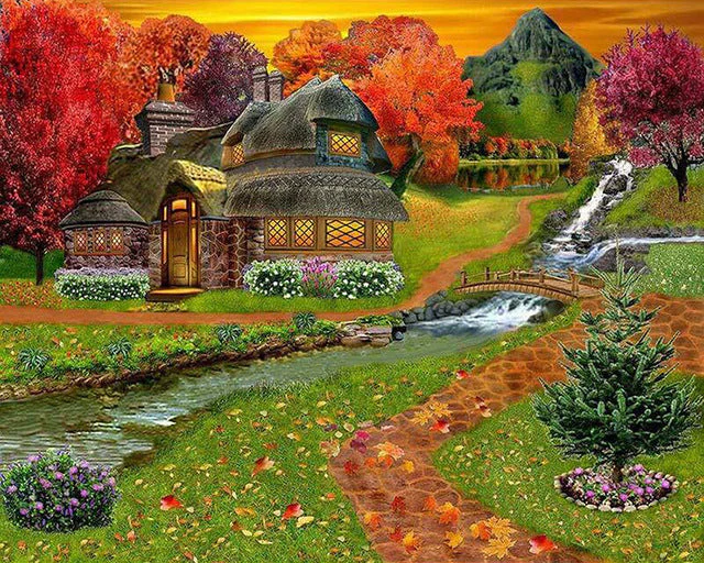 Landscapes Beauty DIY Diamond Paintings