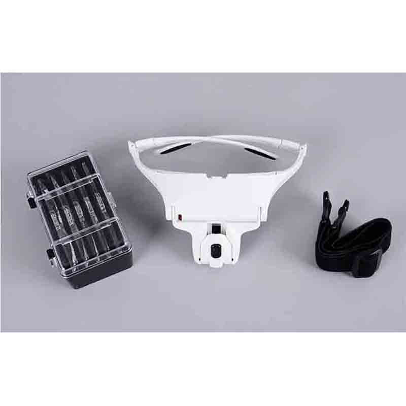 LED Light Headband Magnifier Glass for Painting with Diamonds - Image 5