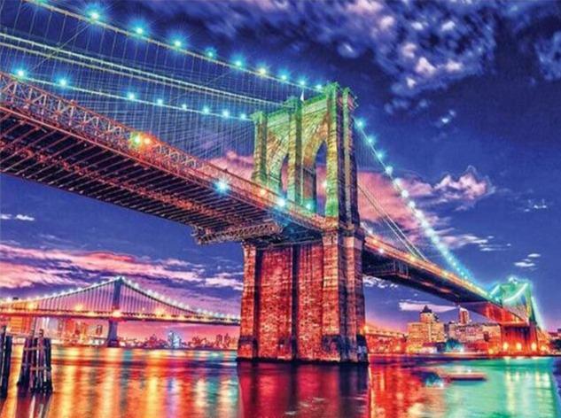 London Bridge LED Diamond Painting