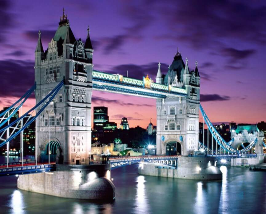 London Tower Bridge Diamond Painting kit