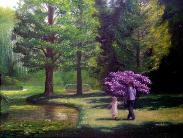 Looking For Ducks - Art by Liam Kelly