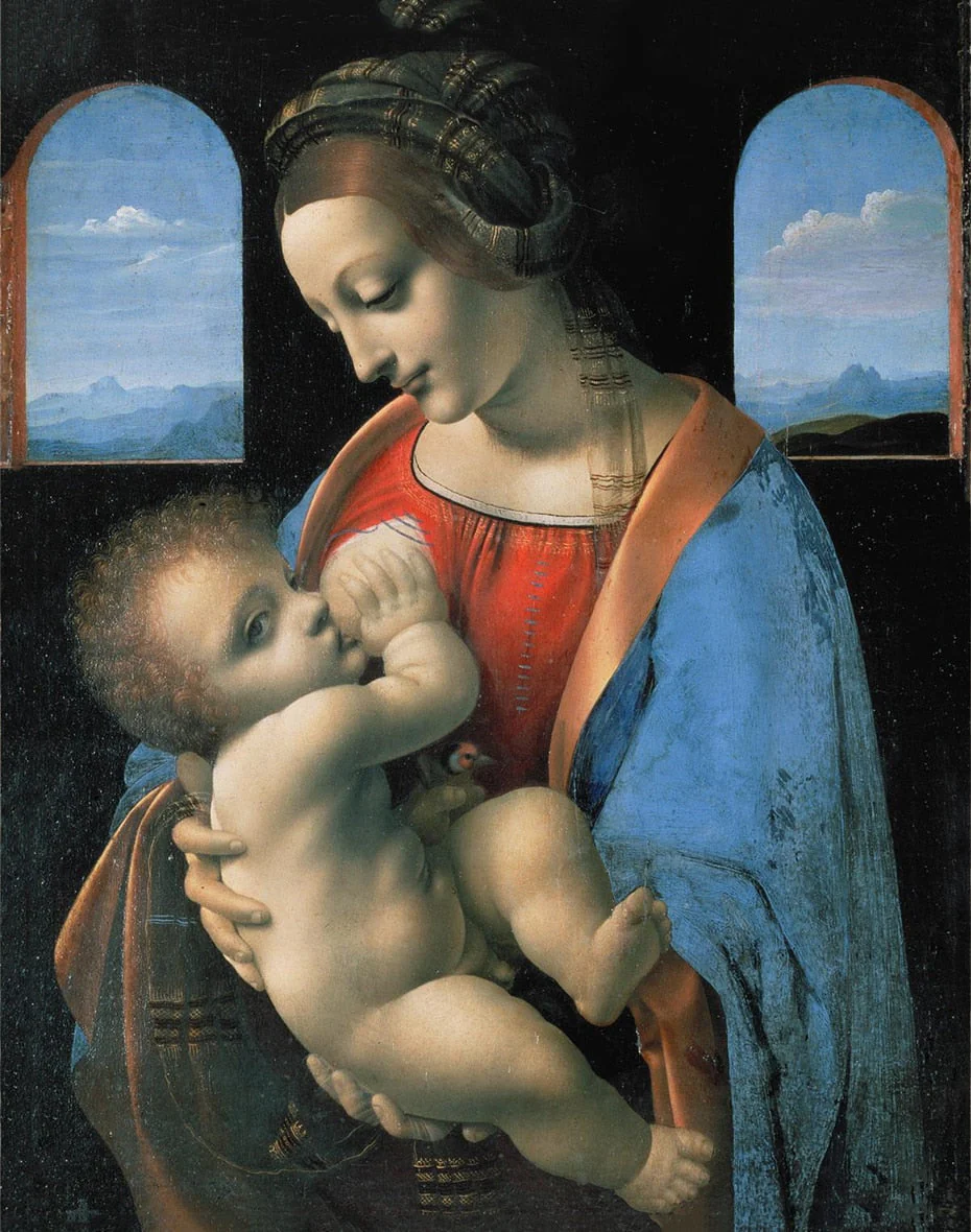 MADONNA LITTA PAINTING - Leonardo da Vinci
