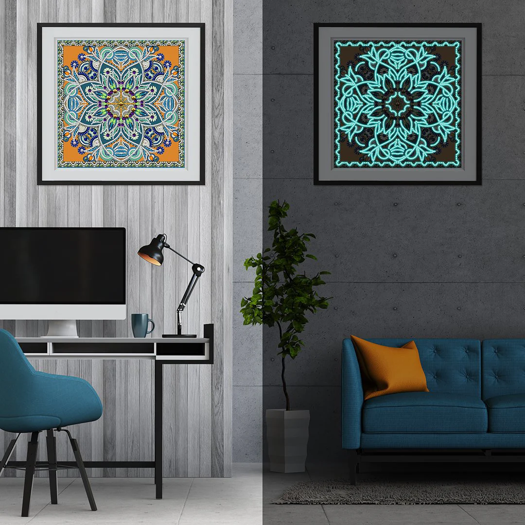 Mandala Art Luminous Diamond Painting