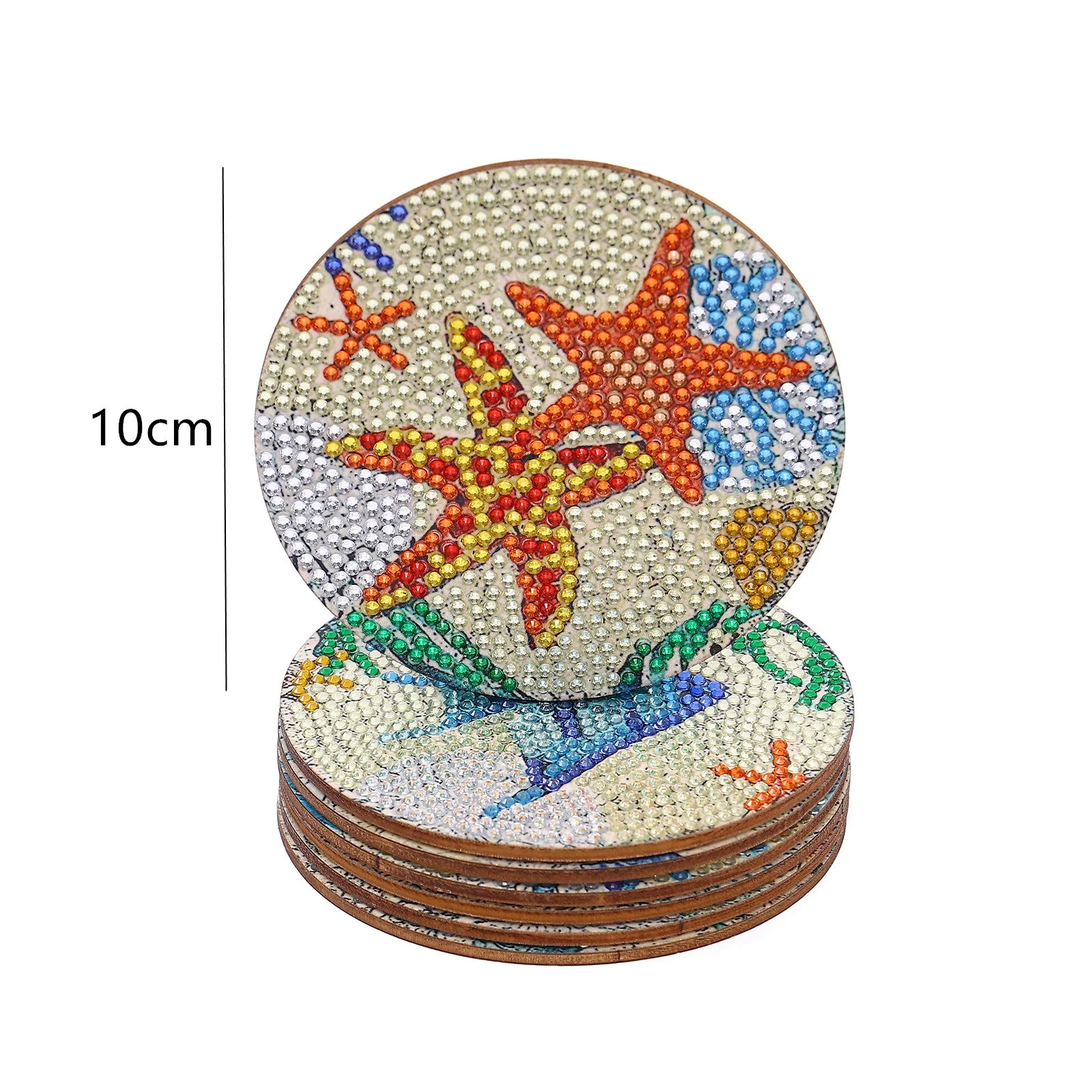 Marine Life Diamond Painting Coasters - Image 3