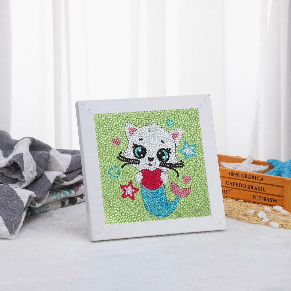 Mermaid Cat - Special Diamond painting - Image 2
