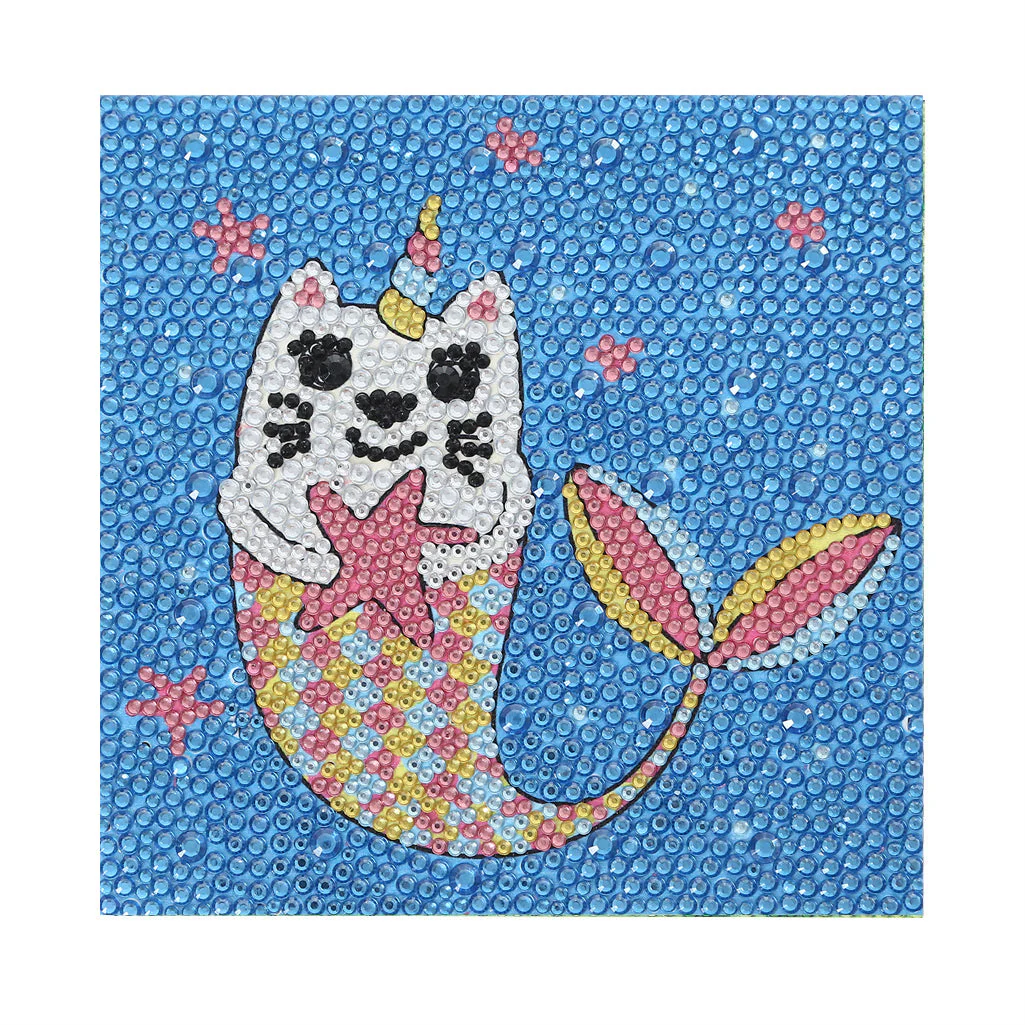 Mermaid Unicorn - Special Diamond painting - Image 2