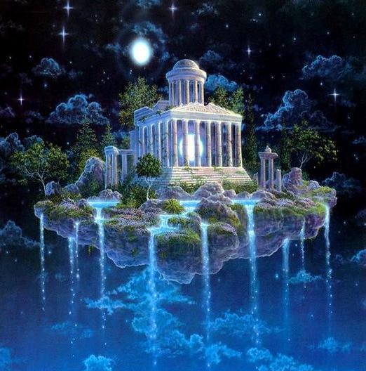 Moonlight Island DIY Diamond Painting - Image 2