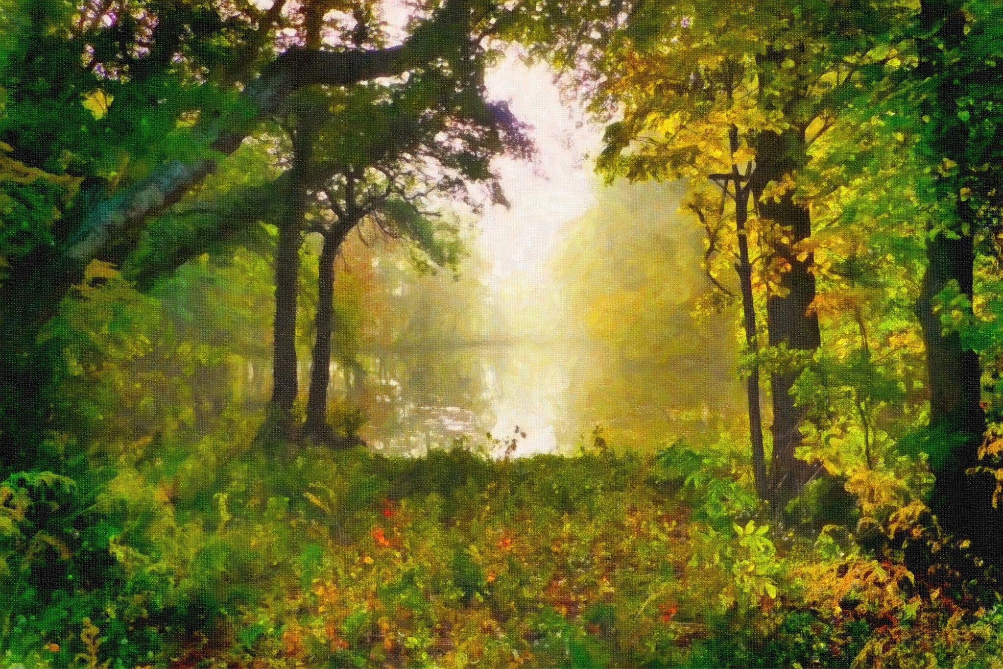Morning Mist - Art by Denise Dundon