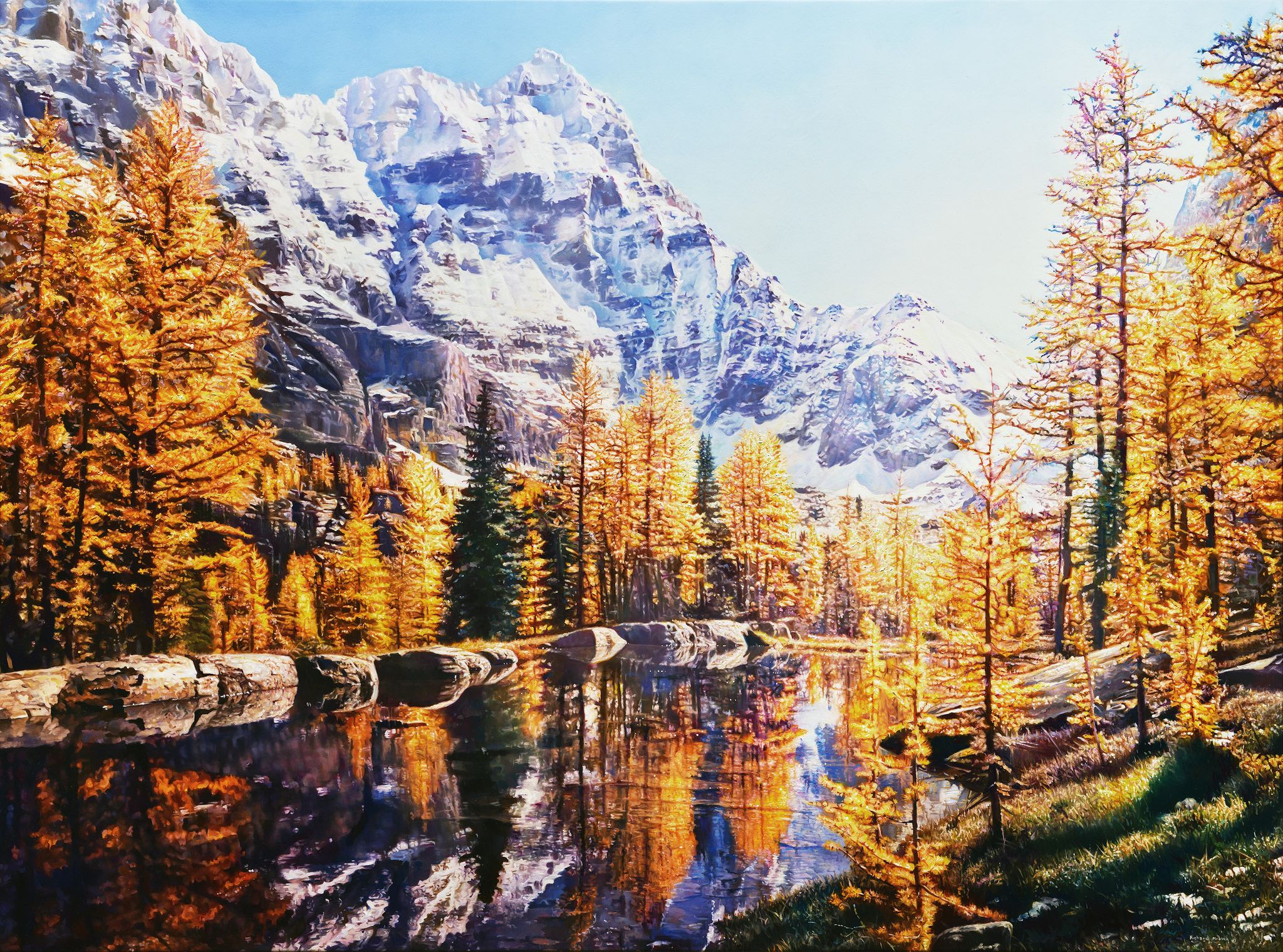 Mountain Color - Art by Richard Mravik