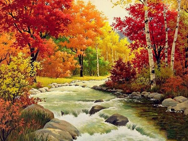Nature View Diamond Painting Kit