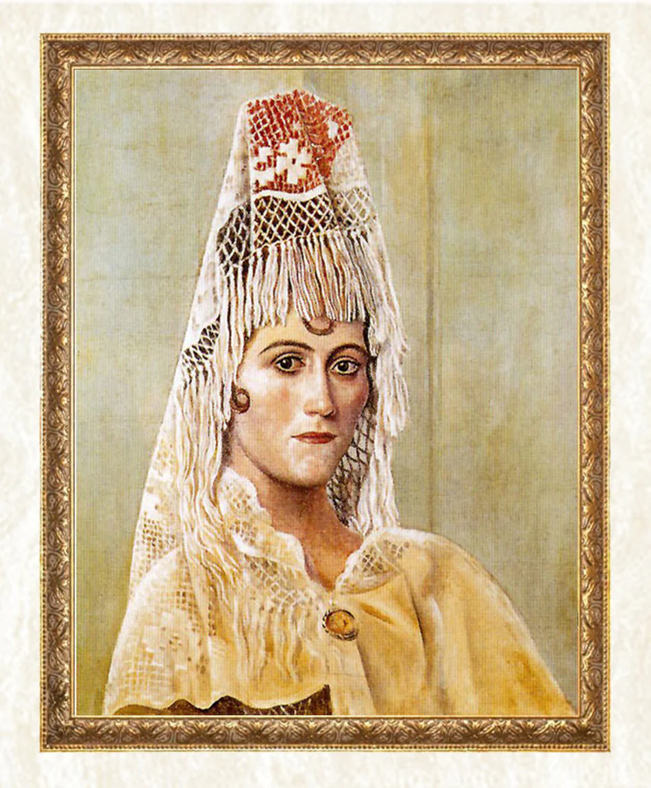Olga Khokhlova in Mantilla Diamond Painting - Image 3