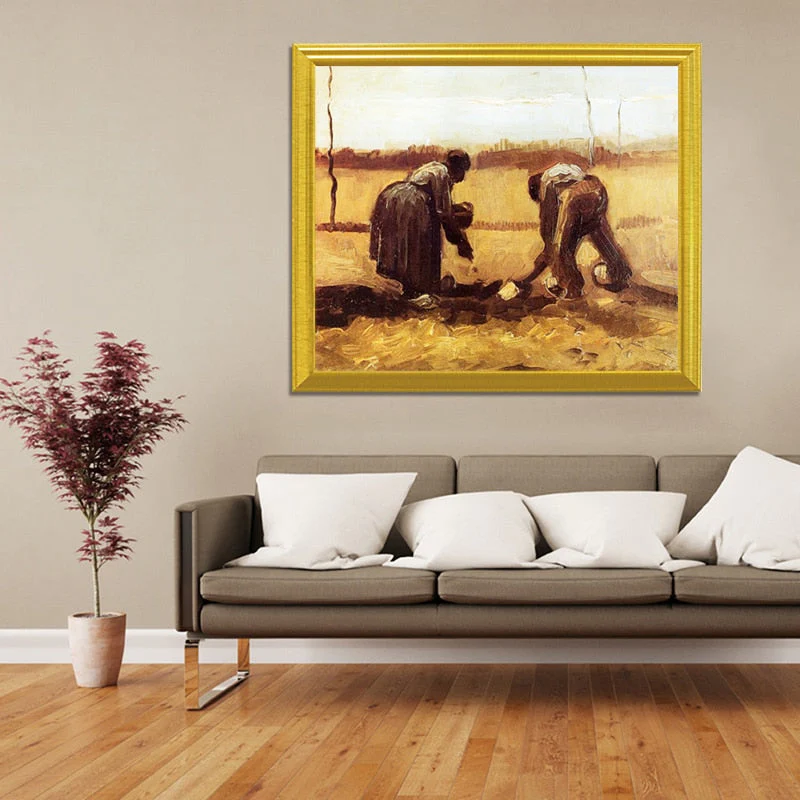 Peasant Character Studies - Vincent van Gogh - Image 2