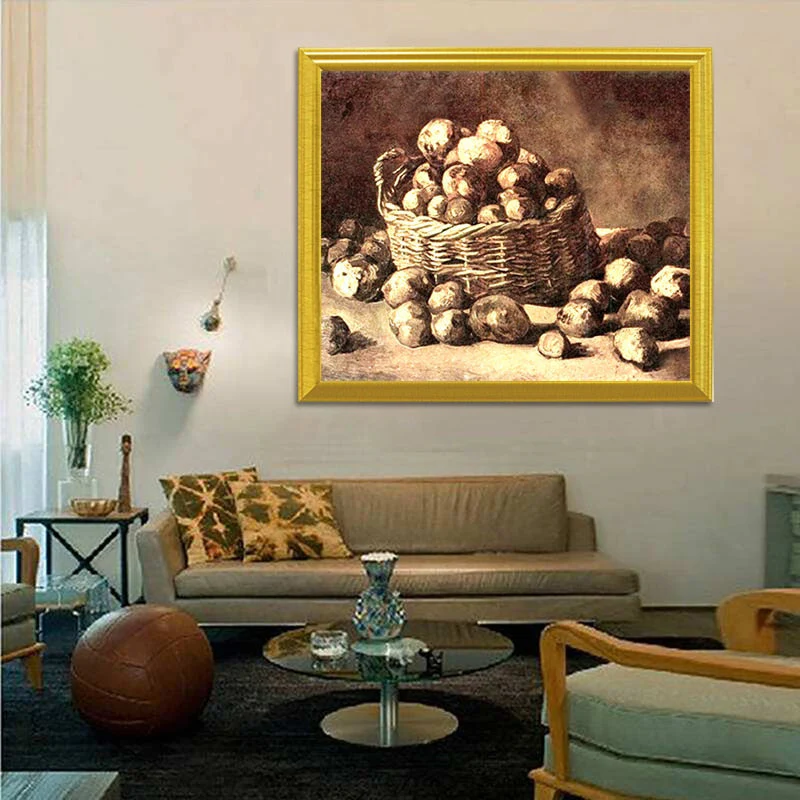 Potatoes in the Basket - Vincent Van Gogh - Image 2