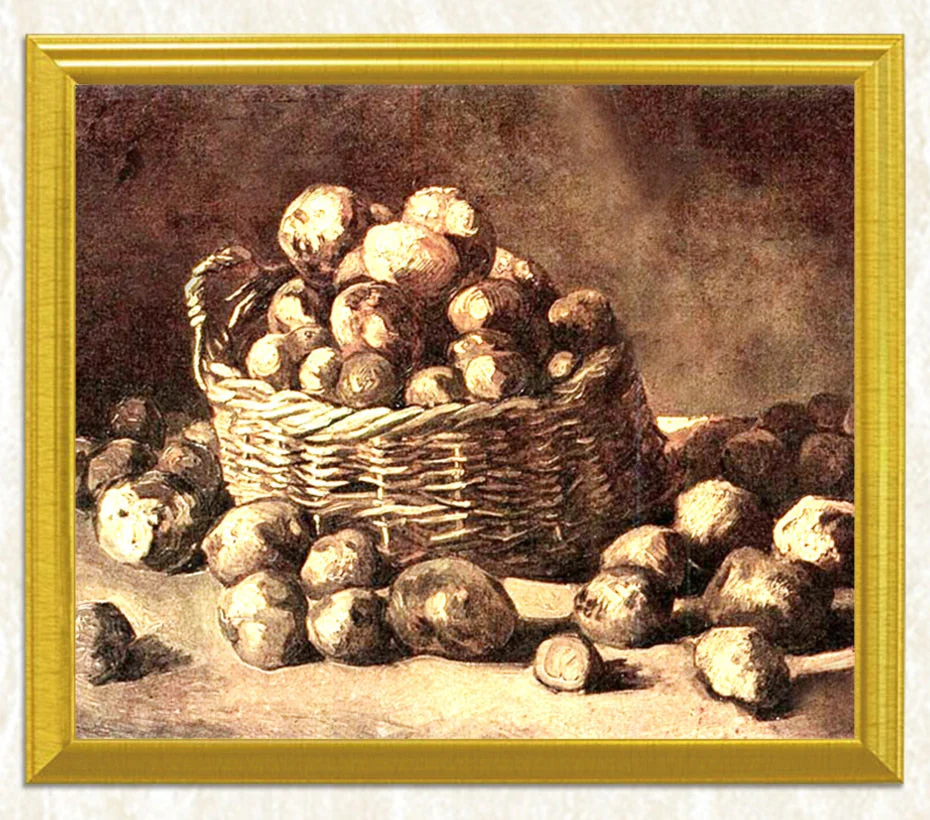 Potatoes in the Basket - Vincent Van Gogh - Image 3
