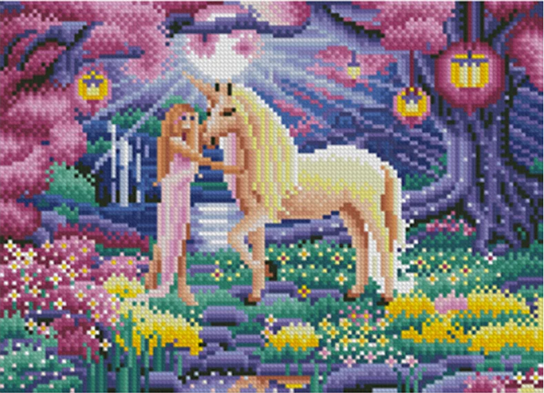 Princess and Unicorn LED Art-Kit - Image 6