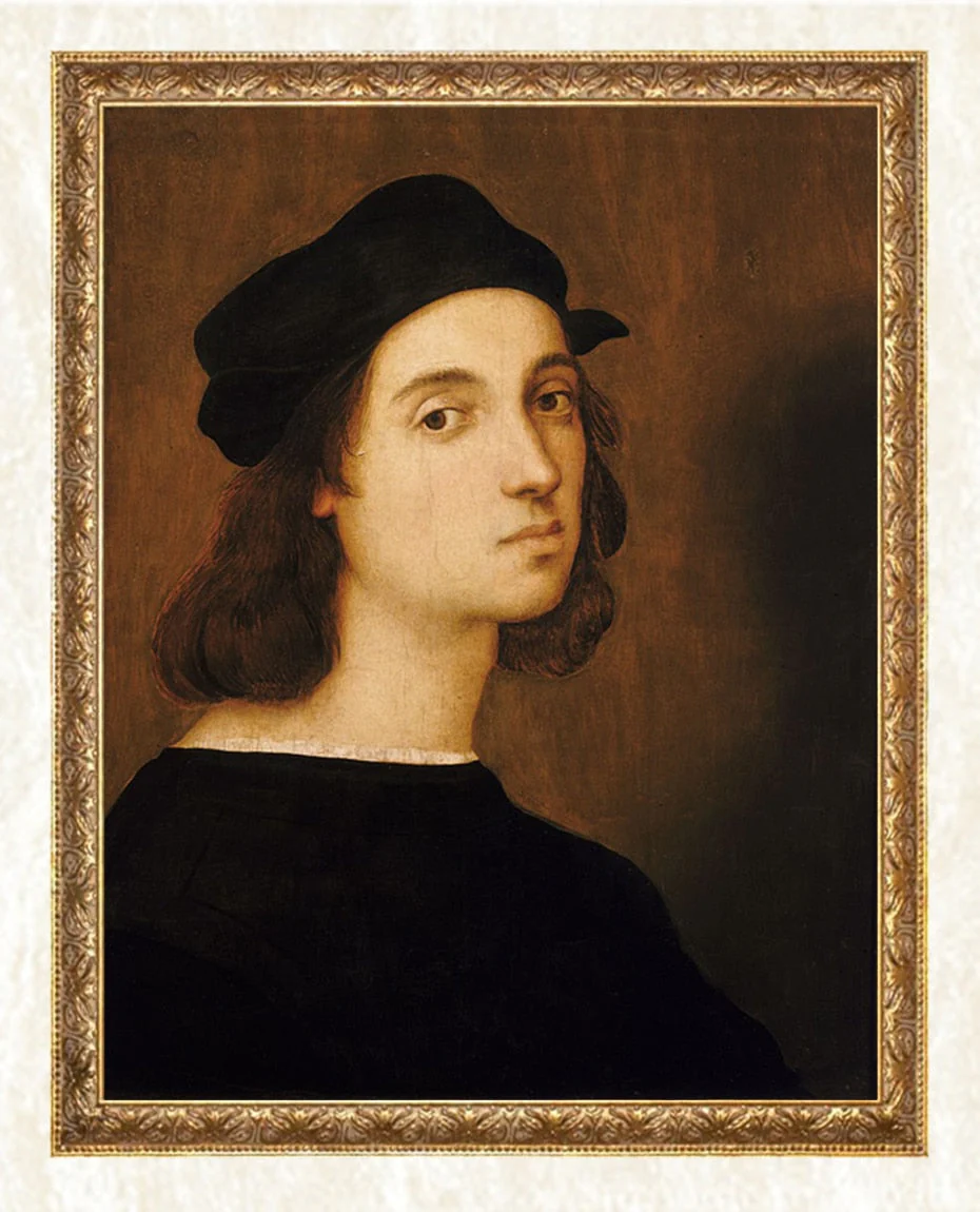 Raffaello Sanzio Self Portrait - Image 3
