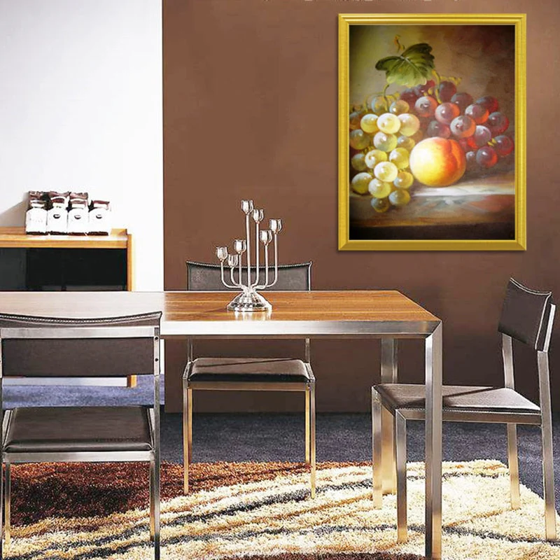 Red & Green Grapes DIY Painting - Image 2
