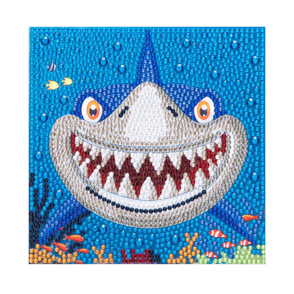 Sharp Teeth Shark - Special Diamond painting - Image 2