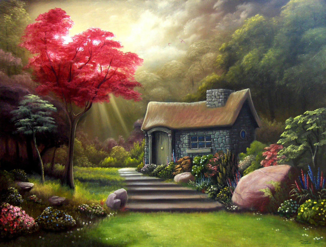 Slice Of Eden - Art by Liam Kelly