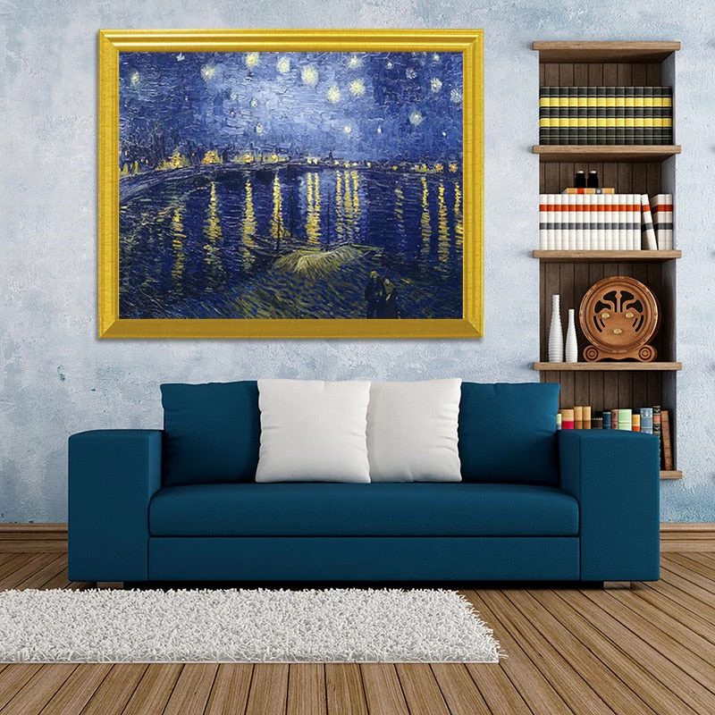 Starry Night Over the Rhone - Van Gogh - Image 2