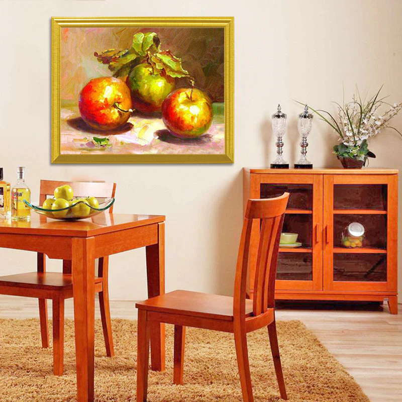 Still Life Apples DIY Diamond Painting - Image 2