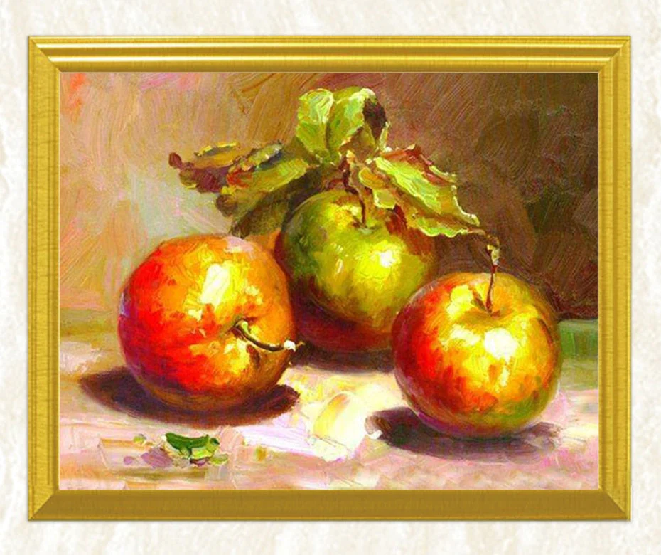Still Life Apples DIY Diamond Painting - Image 3