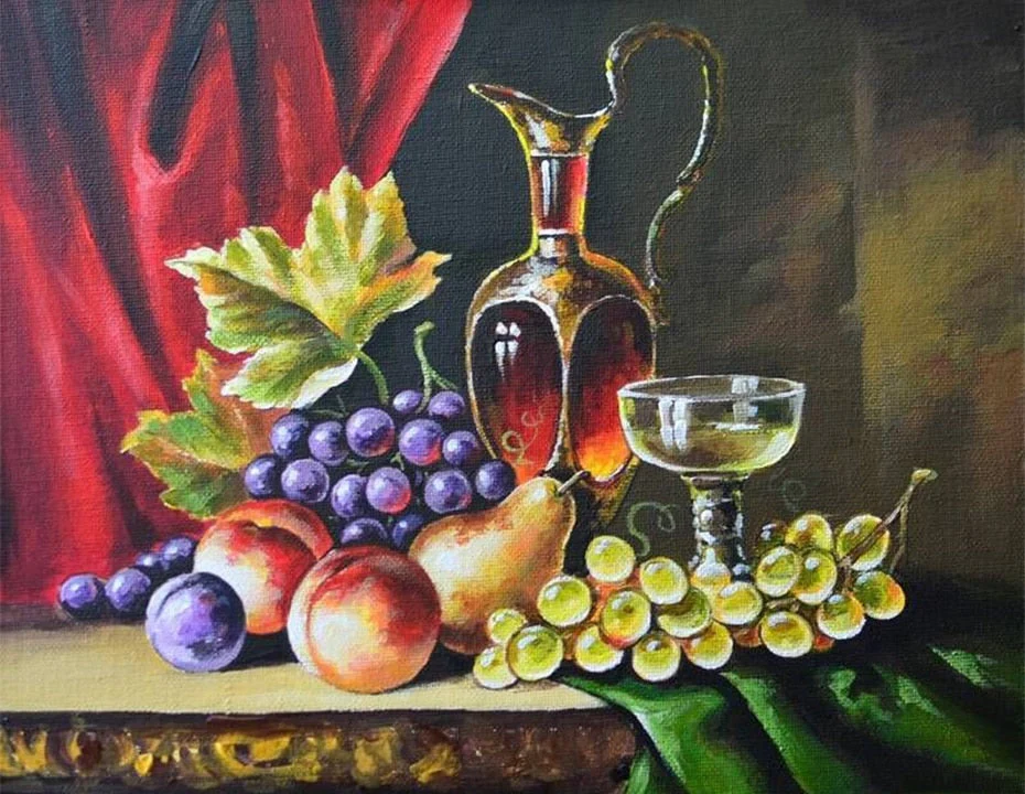 Still Life Fruits DIY Diamond Painting Kit