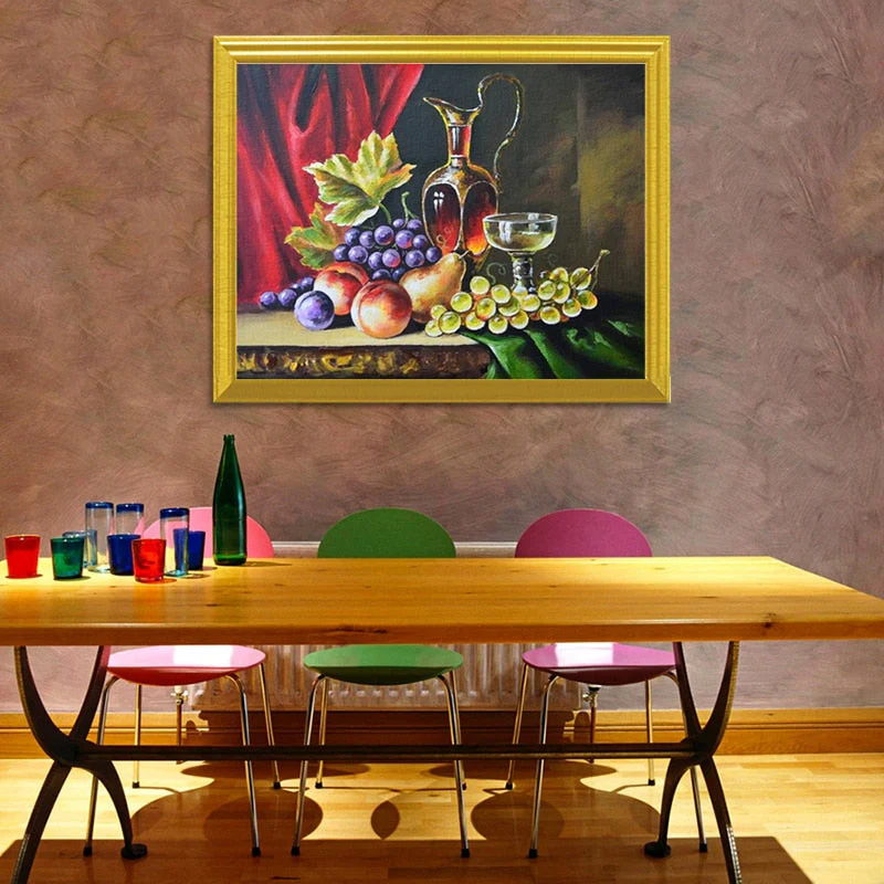 Still Life Fruits DIY Diamond Painting Kit - Image 2